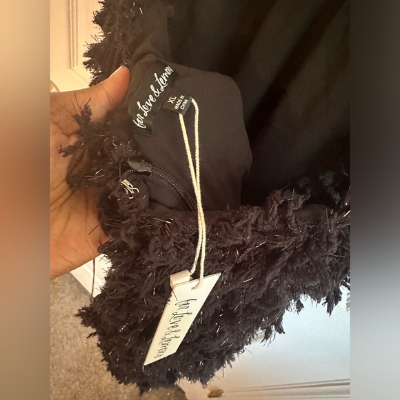 For Love & Lemons Faux Fur Mini Dress - Picture 3 of 3